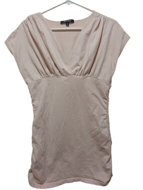 Karen Kane Blush V-Neck Empire Tunic